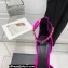Versace Heel 15cm Platform 5.5cm Medusa Aevitas Satin Pointy Pumps Fuchsia 2022