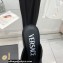 Versace Heel 16cm Platform 6.5cm Triplatform Mules Satin Black 2022