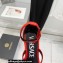 Versace Heel 16cm Platform 6.5cm Triplatform Satin Sandals Red 2022
