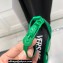 Versace Heel 16cm Platform 6.5cm Triplatform Satin Sandals Green 2022