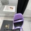 Versace Heel 16cm Platform 6.5cm Triplatform Satin Sandals Lilac 2022