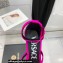 Versace Heel 16cm Platform 6.5cm Triplatform Satin Sandals Fuchsia 2022