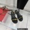 Valentino Rockstud No Limit Nappa Flat Sandals Black 2022