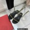 Valentino Rockstud No Limit Nappa Flat Sandals Black 2022