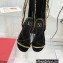Valentino Rockstud No Limit Nappa Flat Sandals Black 2022