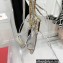 Valentino Rockstud No Limit Nappa Flat Sandals Silver 2022