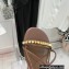 Valentino Rockstud No Limit Nappa Flat Sandals Brown 2022