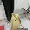 Valentino Rockstud No Limit Nappa Flat Thong Sandals Gold 2022