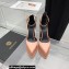 Versace Heel 15cm Platform 5.5cm Medusa Aevitas Satin Pointy Pumps Nude Pink 2022