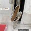 Valentino Rockstud No Limit Nappa Flat Ankle Sandals Silver 2022