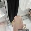 Valentino Rockstud No Limit Nappa Flat Ankle Sandals Nude 2022