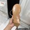 Valentino Rockstud No Limit Nappa Flat Ankle Sandals Nude 2022