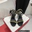 Valentino Heel 10cm Rockstud No Limit Nappa Sandals Black 2022