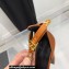 Versace Heel 15cm Platform 5.5cm Medusa Aevitas Satin Pointy Pumps Brown 2022