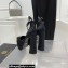 Versace Heel 15cm Platform 5.5cm Medusa Aevitas Satin Pointy Pumps Black 2022