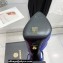 Versace Heel 15cm Platform 5.5cm Leather Pointy Pumps Blue 2022