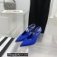 Aquazzura Heel 9.5cm Love Link Sling Pumps Blue 2022