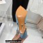 Aquazzura Heel 9.5cm Love Link Sling Pumps Sky Blue 2022