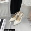 Aquazzura Heel 9.5cm Love Link Sling Pumps White 2022