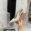 Aquazzura Heel 9.5cm Love Link Sling Pumps White 2022