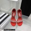 Aquazzura Heel 9.5cm Love Link Sandals Red 2022