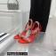 Aquazzura Heel 9.5cm Love Link Sandals Red 2022