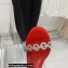 Aquazzura Heel 9.5cm Love Link Sandals Red 2022
