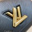 Louis Vuitton Epi Leather Twist and Twisty MM Bag M59885 Black/Fuchsia