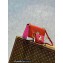 Louis Vuitton Epi Leather Twist and Twisty MM Bag Red/Fuchsia
