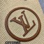 Louis Vuitton knitted raffia Saint Jacques Bag M59963 Caramel Brown