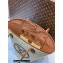 Louis Vuitton knitted raffia Saint Jacques Bag M59963 Caramel Brown