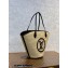Louis Vuitton knitted raffia Saint Jacques Bag M59808 Black