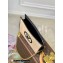 Louis Vuitton knitted raffia Toiletry Pouch On Chain Bag M81366 Black