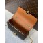 Louis Vuitton Monogram Canvas Marceau Chain Bag M46127 Caramel Brown