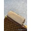 Louis Vuitton Monogram Empreinte leather Madeleine MM Bag M46041 Dove Gray/Crème Beige