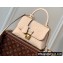 Louis Vuitton Monogram Empreinte leather Madeleine BB Bag M46008 Crème Beige