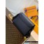 Louis Vuitton Taiga leather New Flap Messenger Bag M30807 Black