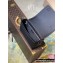 Louis Vuitton Taiga leather New Flap Messenger Bag M30807 Black
