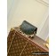Louis Vuitton Monogram-embossed puffy lambskin Beltbag Coussin Bag M81125 Black