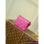 Louis Vuitton Monogram-embossed puffy lambskin Beltbag Coussin Bag M81127 Purple