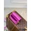 Louis Vuitton Monogram-embossed puffy lambskin Beltbag Coussin Bag M81127 Purple