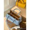 Louis Vuitton Epi leather Marelle Tote BB Bag M59950 Bleu Nuage Blue