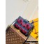 Louis Vuitton Monogram Lace Petite Malle Bag M20353 Black