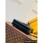 Louis Vuitton Monogram Lace Petite Malle Bag M20353 Black