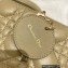 Dior Lady D-Joy Bag in Beige Cannage Lambskin 2022