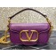Valentino VLogo Signature Loco Small Shoulder Bag Purple 2022