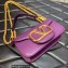 Valentino VLogo Signature Loco Small Shoulder Bag Purple 2022