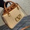 Valentino Vlogo Signature Wicker Bucket Bag 2022
