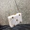 Valentino Roman Stud Clutch Bag White 2022