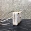 Valentino Roman Stud Clutch Bag White 2022